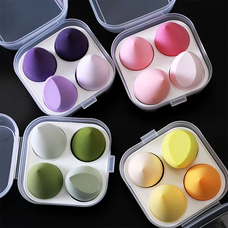 

1/4/8pcs New Beauty Egg set Gourd Water Drop Puff Makeup Egg Cushion Cosmestic Sponge Puff Beauty Tool Set