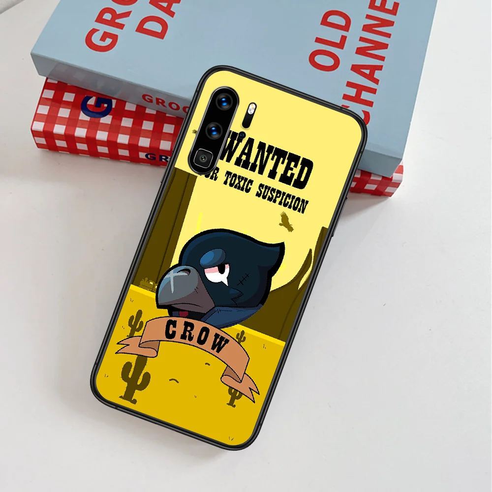 

Stars Leon Crow Game Phone Case For Huawei P Mate Smart 10 20 30 40 Lite Z 2019 Pro black Prime Fashion Bumper 3D Back Soft Cell