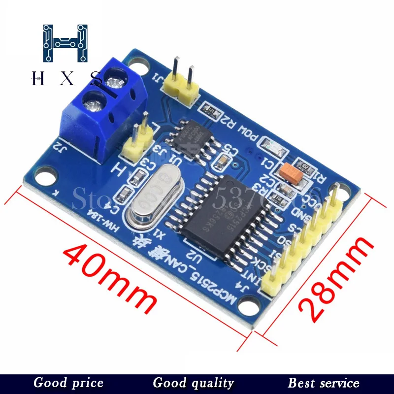 10 шт./лот MCP2515 CAN Bus модуль TJA1050 приемник SPI для arduino Diy Kit MCU ARM контроллер|Импульсный