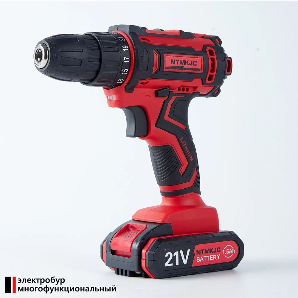 Cordless Screwdriver 12V 16.8V 21V Electric Drill Power Tools Handheld Lithium Battery Charging | Инструменты