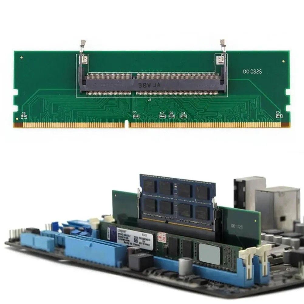 Conector de Memória Adaptador para Laptop Novo para Desktop para Laptop Ddr3 para Adaptador Dimm Interna S0v1 Ram Ddr3 ME