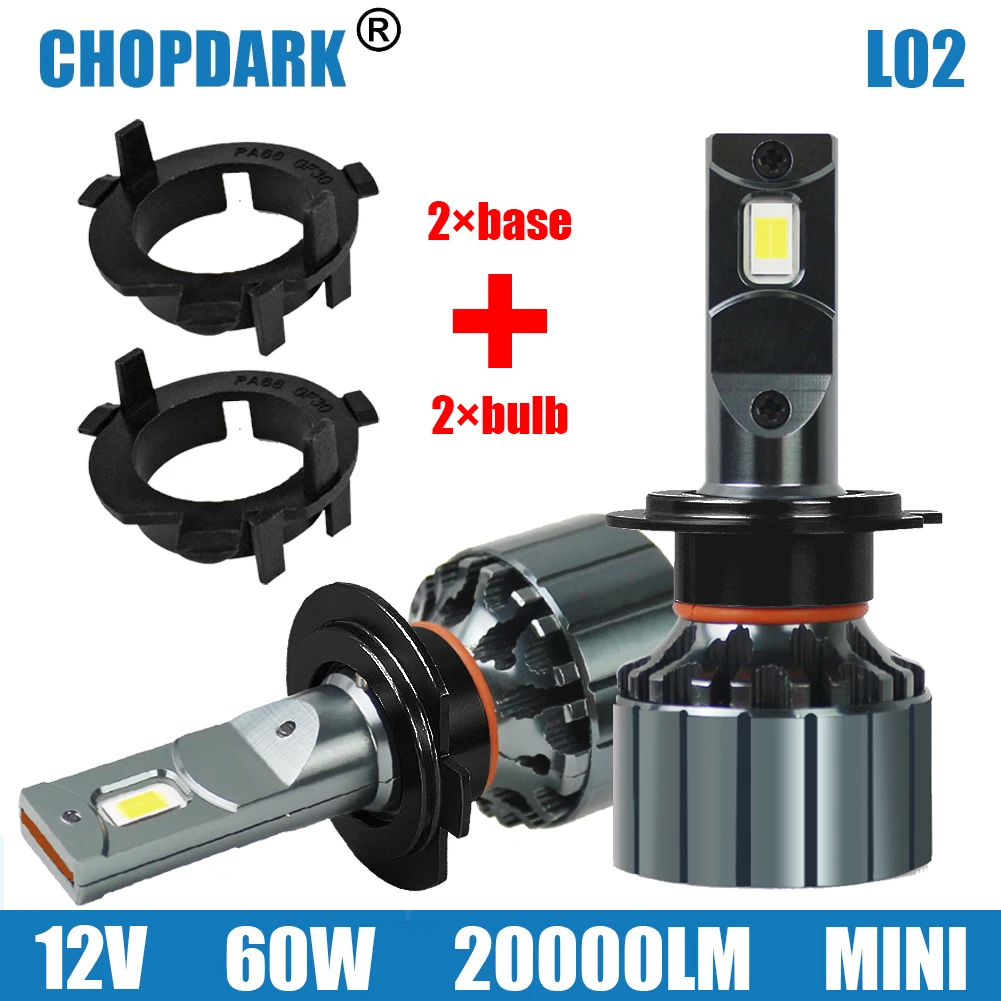 Светодиодный H7 автомобильная светодиодная лампа для фары светодиодный фар