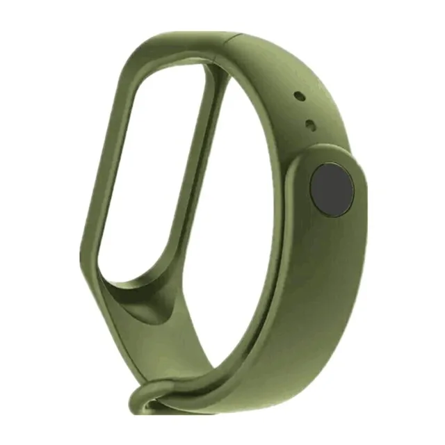 Army Green Для Xiaomi mi Band 4 3 силиконовый розовый сменный Браслет ремешок для Xiomi mi band 3 mi Band 4 3 band 4 ремешок на запястье - Цвет: Army Green
