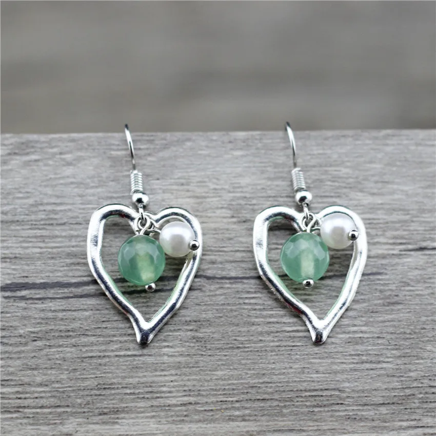 

Anslow Wholesale Fashion Jewelry Friendship Vintage Heart Sweet Candy Color Drop Earring For Female Girl Daughter Gift LOW0015E