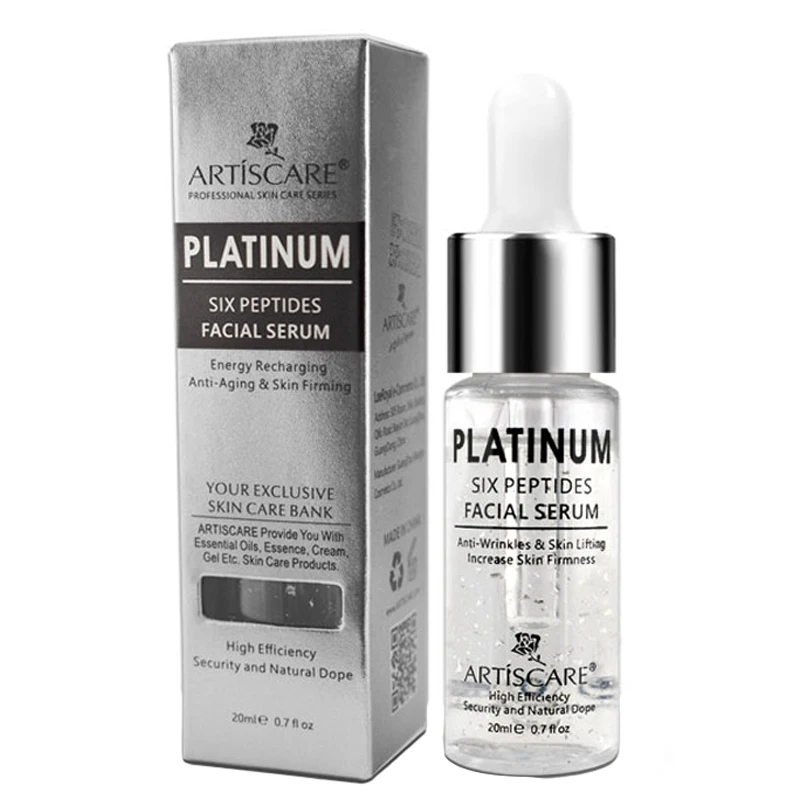 Платина шесть пептидов сывороточная Гиалуроновая кислота против морщин 24 К