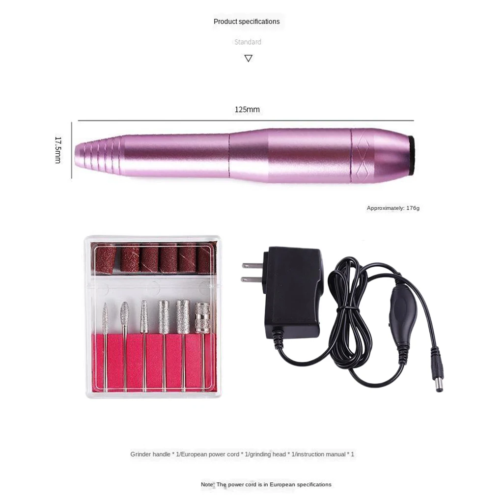 

Electric Nail Drill Professional Electric Nail Drill Kit for Acrylic Gel Nail US
