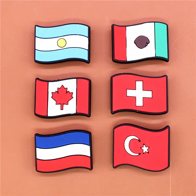 Аксессуары для талисманов Crock U217 тапочки из ПВХ пуговицы сандалии украшение