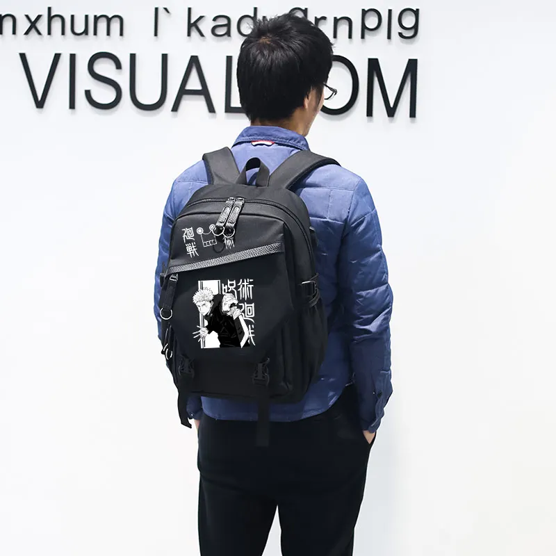 Школьный ранец из аниме джутсу японский рюкзак для учеников младшей и старшей