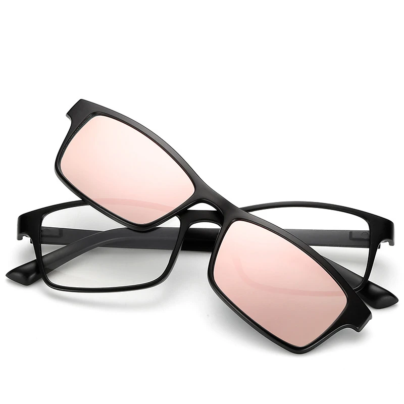 Ретро очки близорукость рамка Зеркало Магнитный тест набор зеркало TR90