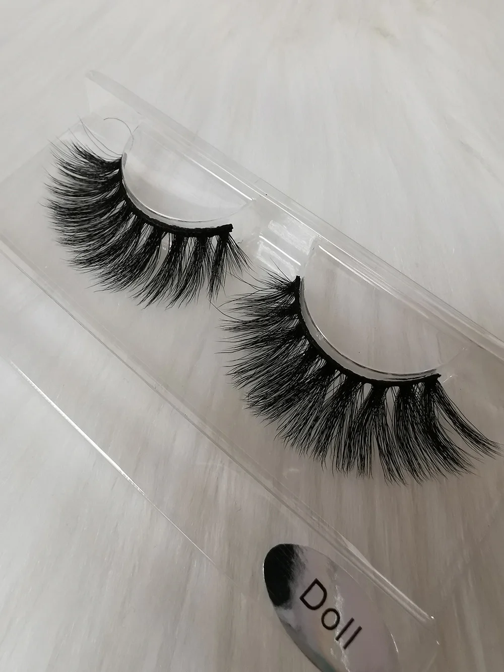 

Wholesale Factory Hotsales Natural Transparent Stalk 3D Silk Eyelash