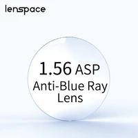 1 56 anti blue ray single vision aspheric optical lenses prescription vision correction computer reading lenses