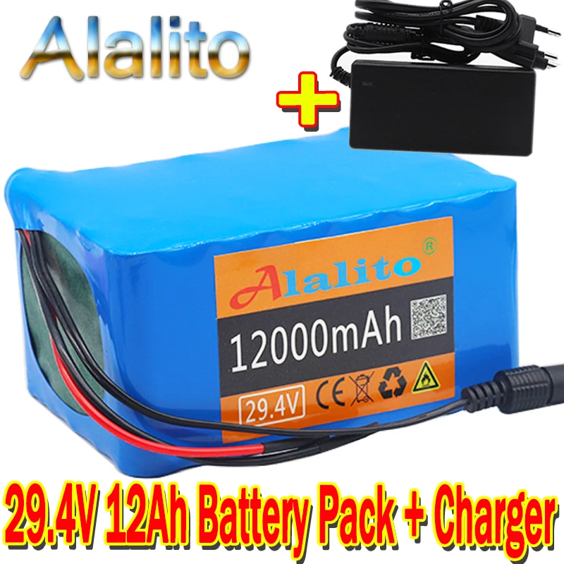 7S5P 24v 12Ah аккумулятор 250w 29 4 V 12000mAh литий-ионный для инвалидных колясок
