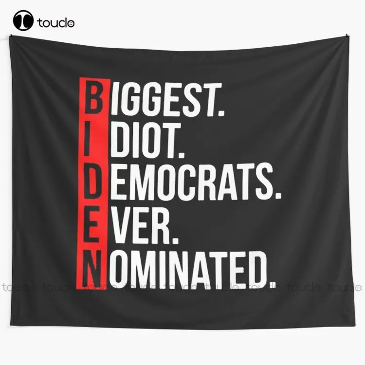 

New Anti Joe Biden Tapestry Japanese Tapestry Tapestry Wall Hanging For Living Room Bedroom Dorm Room Home Decor Background Wall