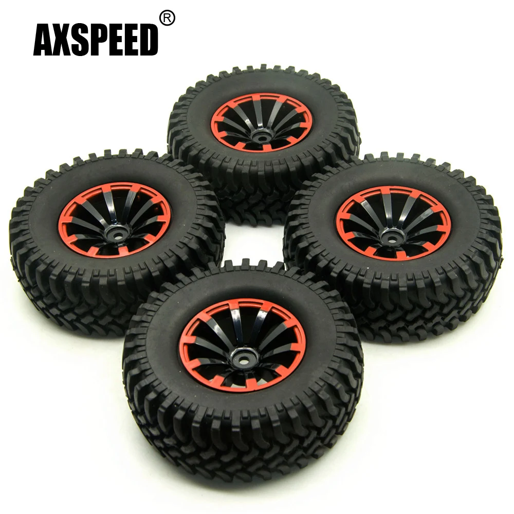 AXSPEED 1/4/5 шт. 1 9 дюймовые пластиковые колесные диски ступицы с наружным диаметром 100