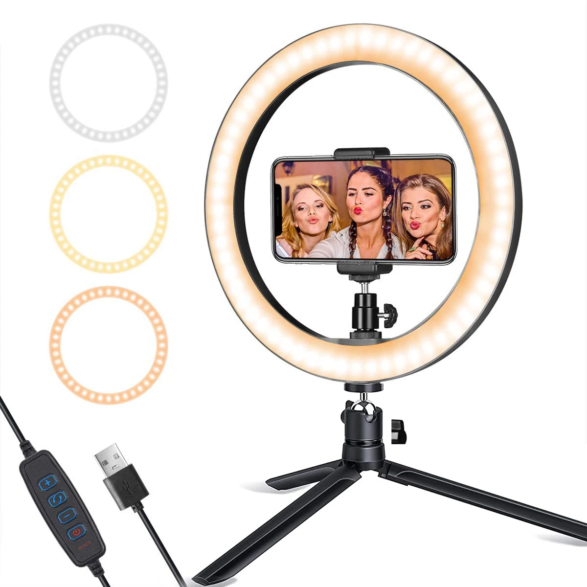 26/16 см фото кольцевой светильник светодиодное кольцо для селфи с телефона