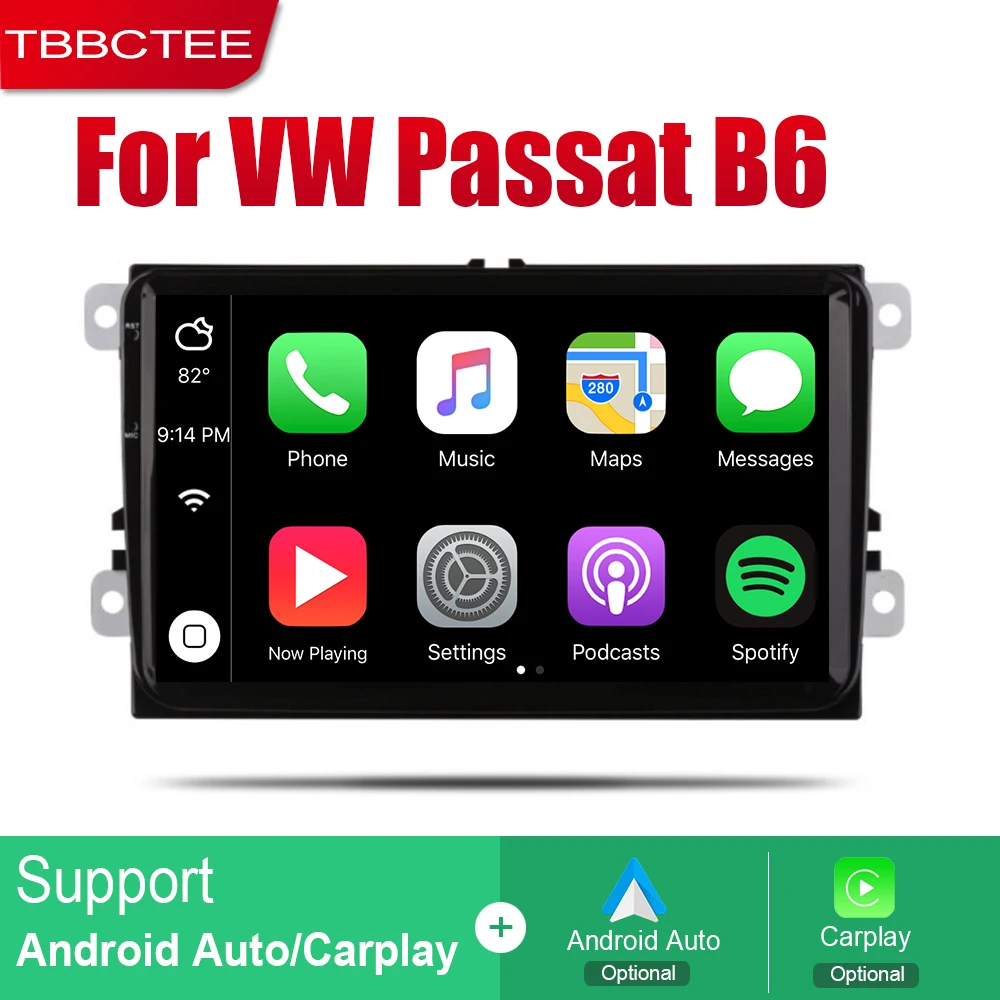 TBBCTEE автопроигрыватель gps навигация Android мультимедиа для Volkswagen VW Passat B6 2005 ~ 2010