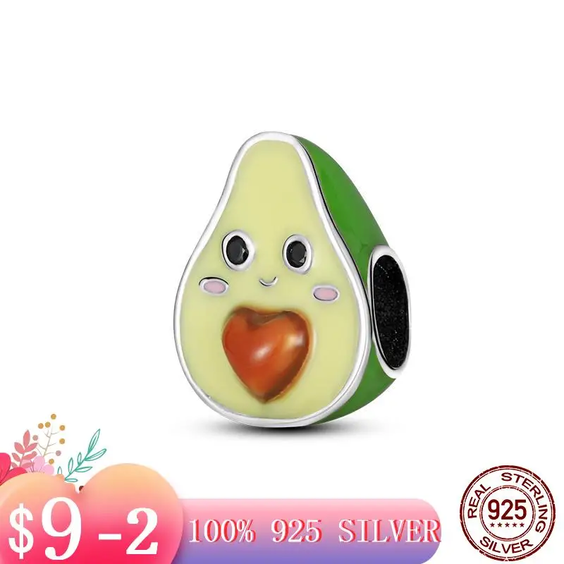 Браслет Pandora женский из серебра 2021 пробы с авокадо |