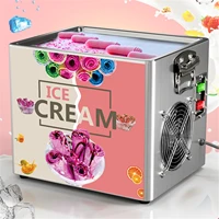 frying ice machine home commercial electric ice roll maker pan ice cream maker fried yogurt makerpanroll machine