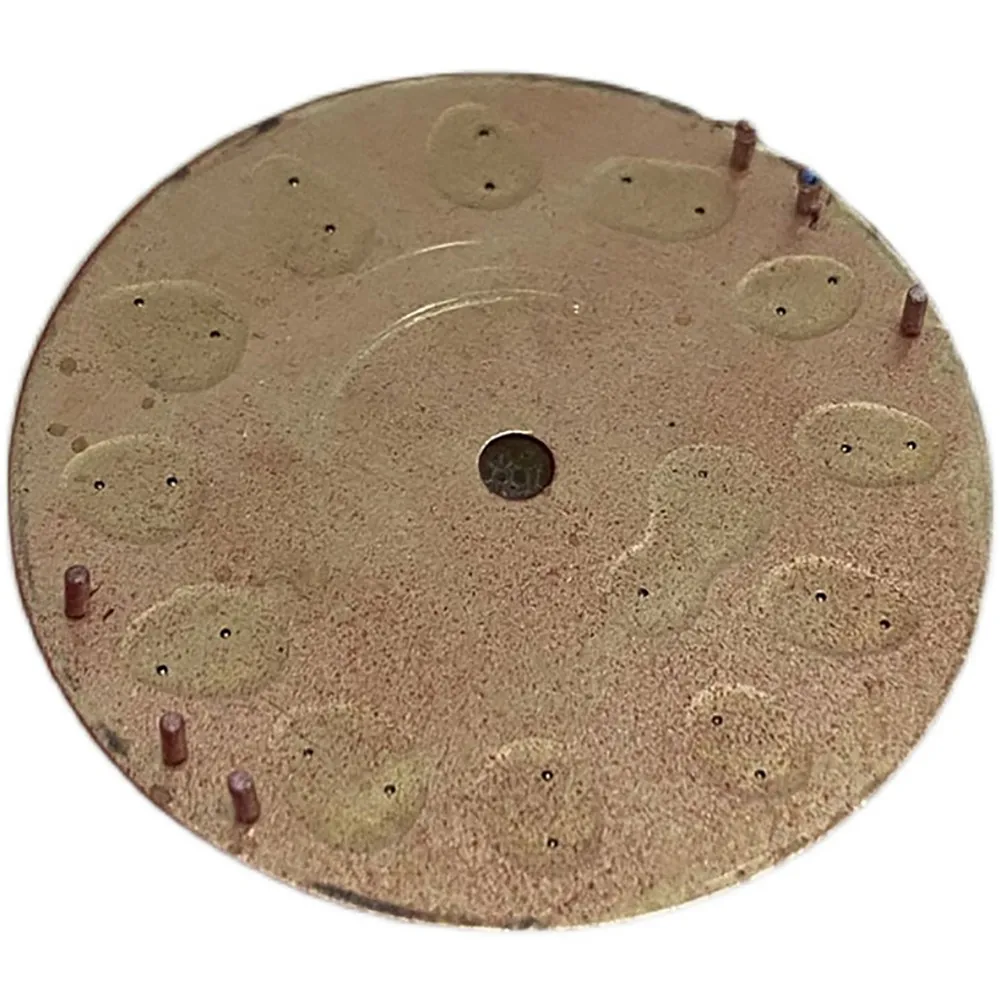 for NH35A/NH36A/4R36A Movement Watch Dial Lake Blue Modified Diving Surface Green Luminous