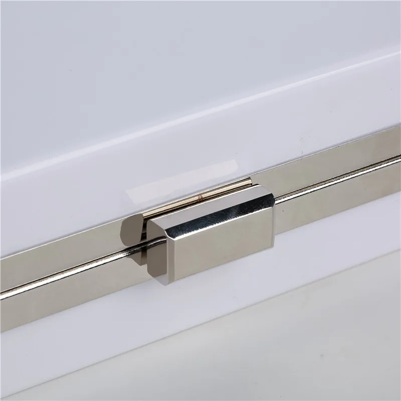 Классические белые сумки из акрила женские сумки-мессенджеры на плечо клатчи для