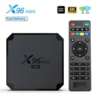 Мини-ТВ-приставка X96 для Android 9,0, Amlogic S905W, 2,4 ГГц, двойной Wi-Fi, 2 Гб, 1080p, 4K, поддержка Youtube