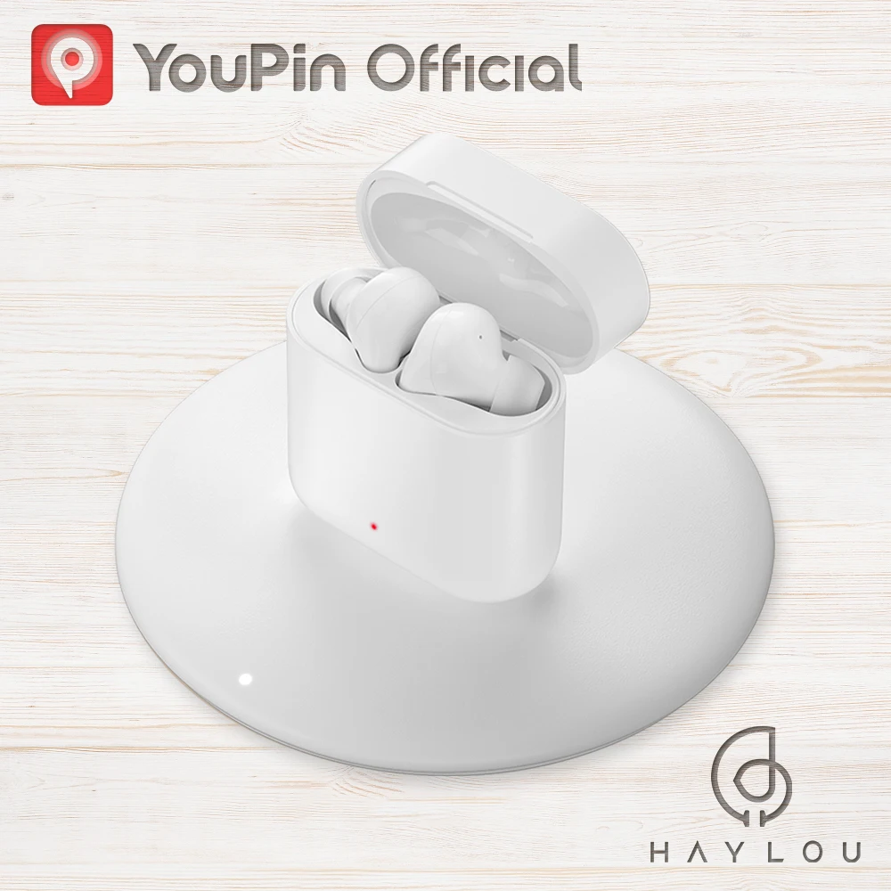 Беспроводные TWS-наушники YouPin Haylou T19 atpX Hi-Fi Qualcomm Bluetooth 5 0 ENC с шумоподавлением