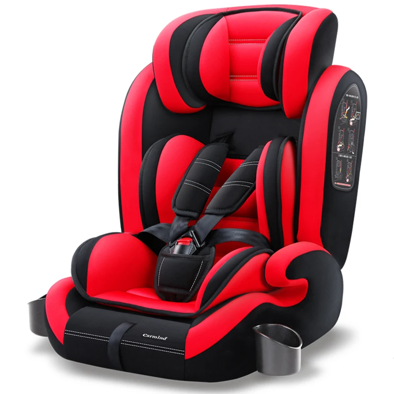 Child Safety Seat Portable 9 month-12 years old Simple Universal Baby Car Seat Five-Point Seat Belt  infant Booster Seat
