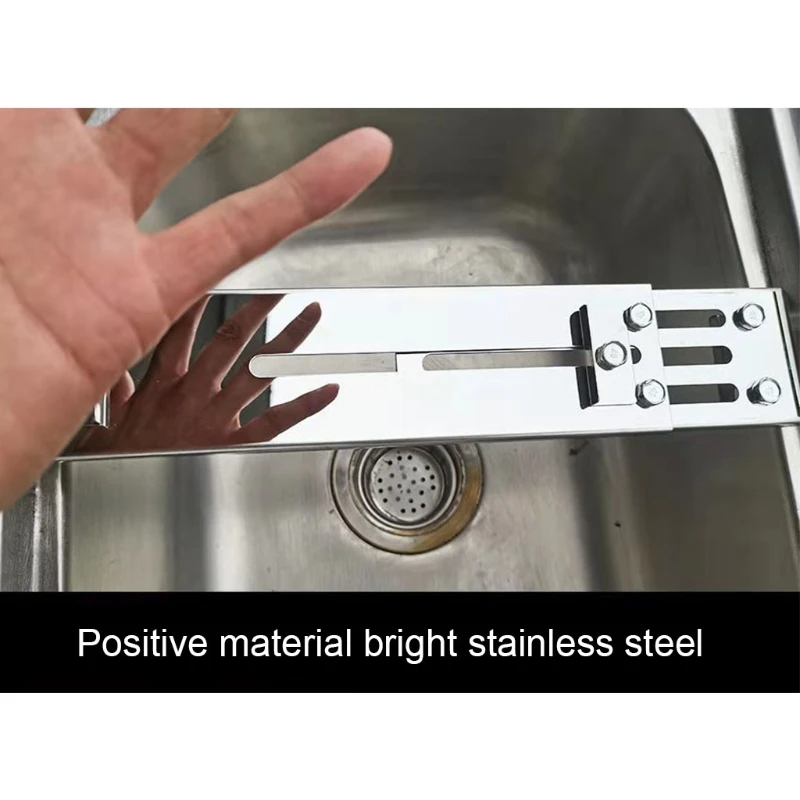 Anti-slip Sharpening Stone Holder Stainless Steel Whetstones Bracket for Kitchen | Дом и сад