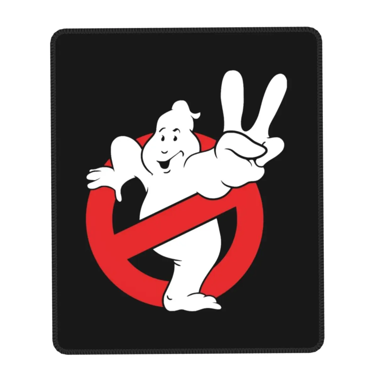 

Ghostbusters Logo Computer Mouse Pad Soft Mousepad with Stitched Edges Anti-Slip Rubber Mouse Mat Pads for Gaming