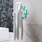 Аксессуары инструменты, 1 шт., стеллаж для хранения зубной пасты, диспенсер для бритвы, зубной щетки, органайзер для ванной комнаты