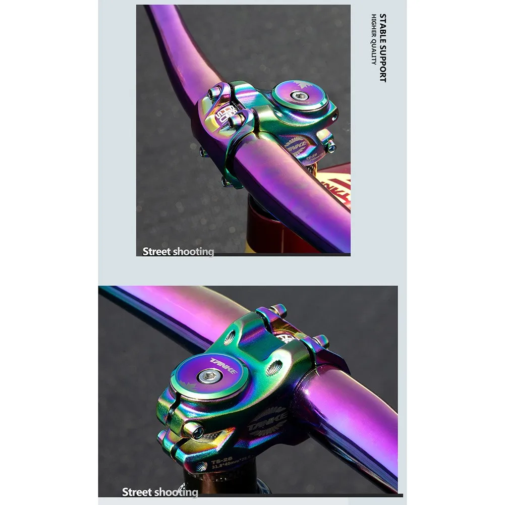 

TANKE Stem 1pc 31.8 X 40mm Aluminum Alloy Bicycle Colorful Handlebar MTB
