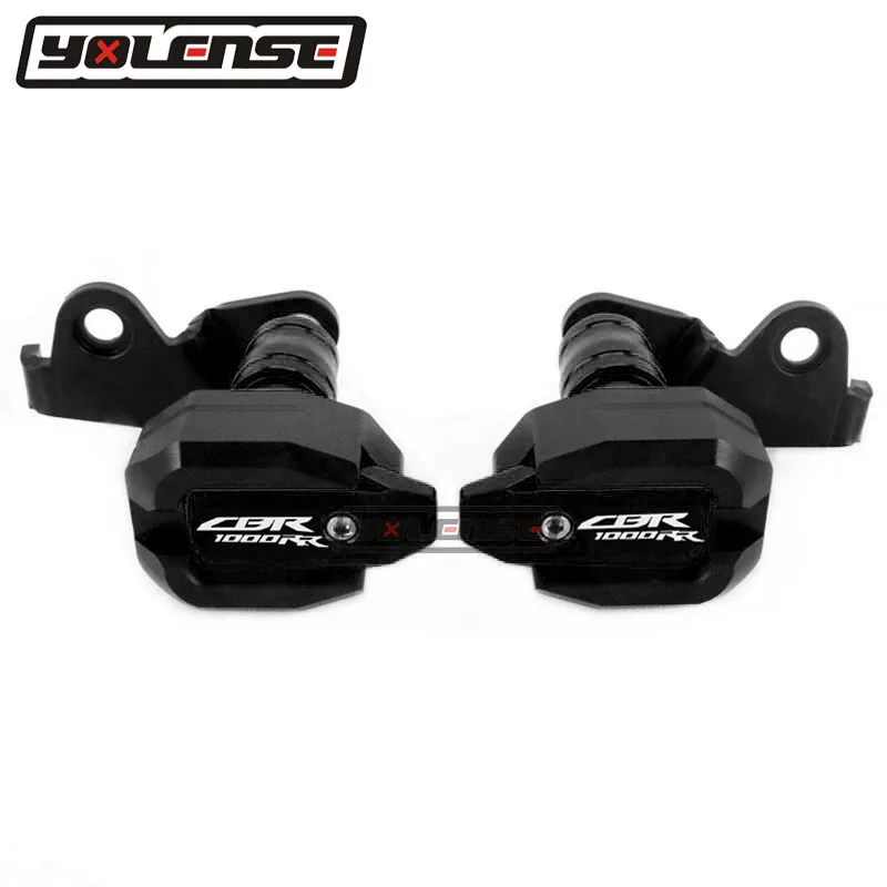 Black Для HONDA CBR1000RR CBR 1000RR 2012- 2013 мотоциклетные защита от падения рамка ползунок обтекатель защита Краш протектор - Цвет: Black
