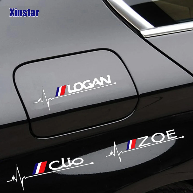 

Car tank sticker for Renault Clio ZOE duster Megane TWINGO Logan KADJAR Scenic Sandero Car styling