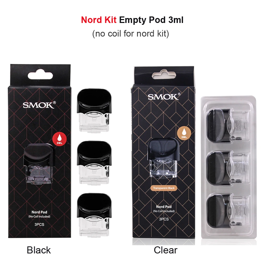 Оригинальный SMOK Nord 2 4 X пустой картридж без катушки электронная сигарета