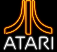 custom atari video games glass neon light sign beer bar