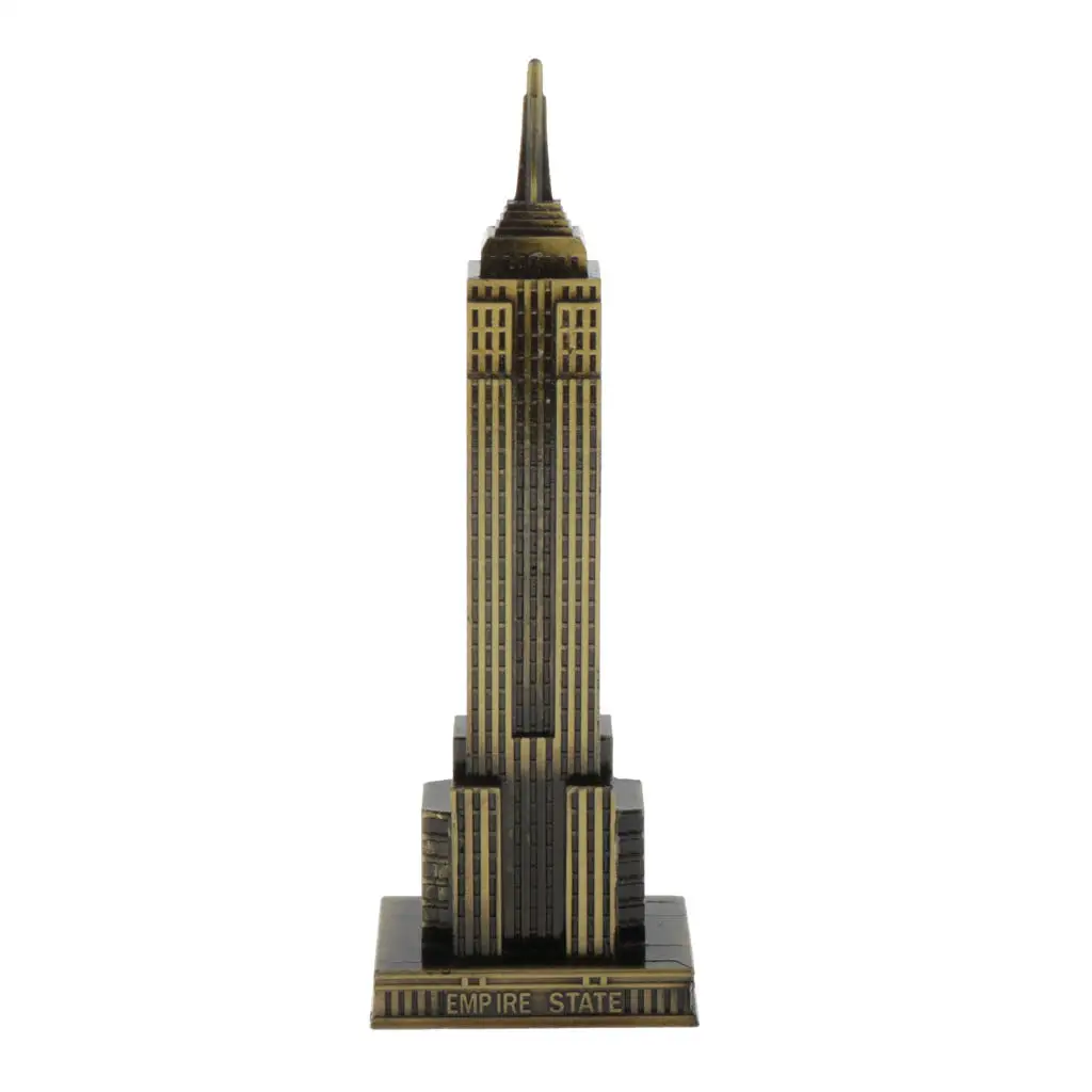 

New York Empire State Building Landmark Building Study Office Decor Crafts