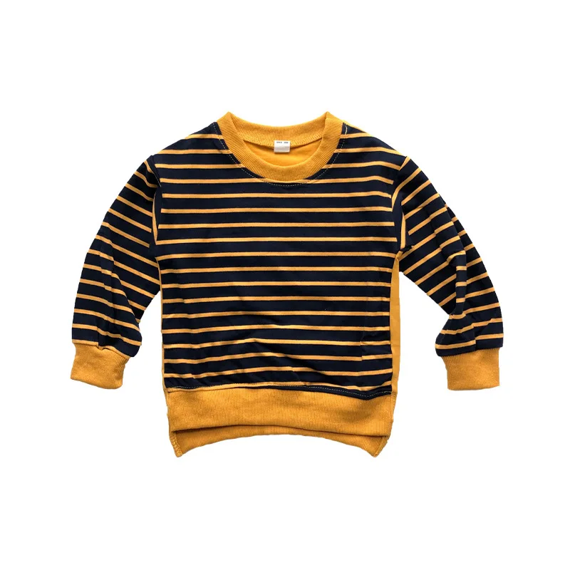 Одинаковая одежда для семьи толстовки мамы и дочки Хлопковая полосатая