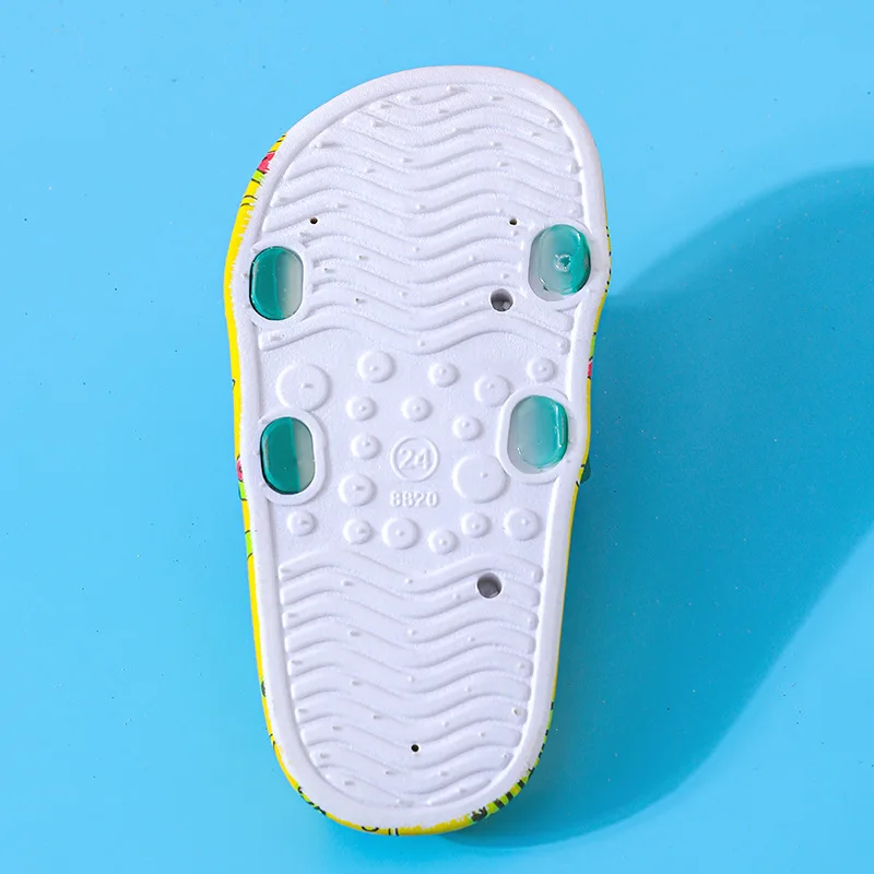 

2021 New Cute Kids Slippers Dinosaur Children Baby Home Slippers Waterproof Breathable Non-slip Boys Girls Home Duck Shoes Cute