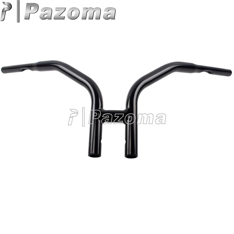 Руль для Harley Touring Dyna Sportster Street Glide Fat Bob FL FX XL FXR FLST FXD FLT черный ретро 1-1/4 дюйма |