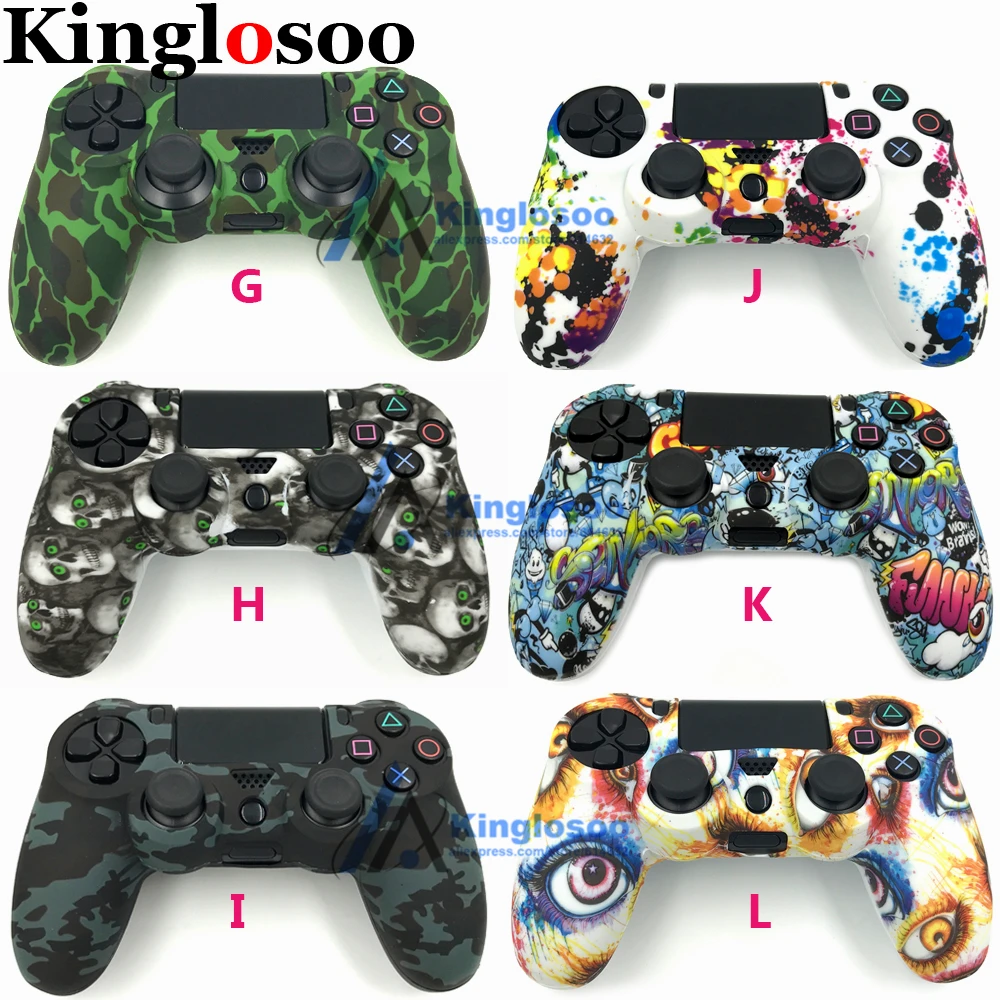 Силиконовый гелевый мягкий резиновый защитный чехол для Playstation 4 dualshock 4 PS4 Pro Slim контроллер
