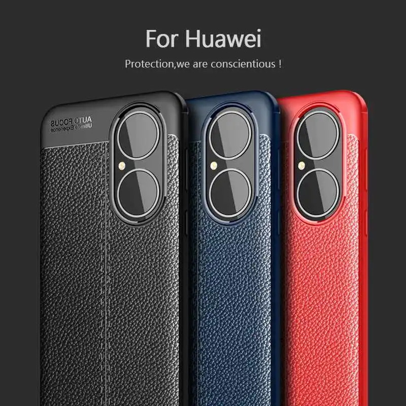 

Donmeioy Lichee Pattern Soft Case For Huawei P50 Pro Phone Case Cover