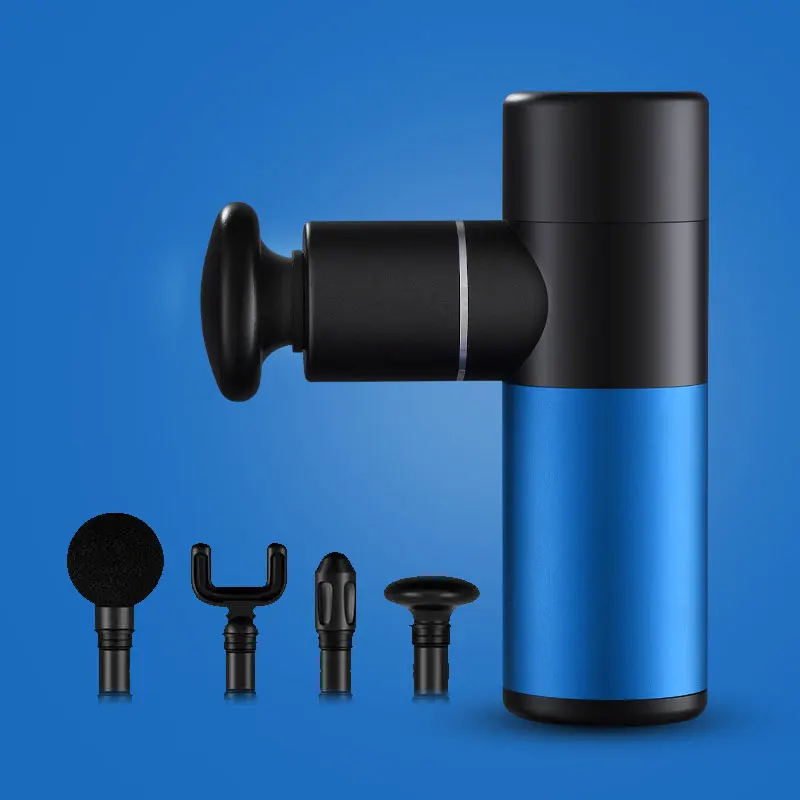 Электрический мини массажный пистолет глубокая фасция массажер для ткани