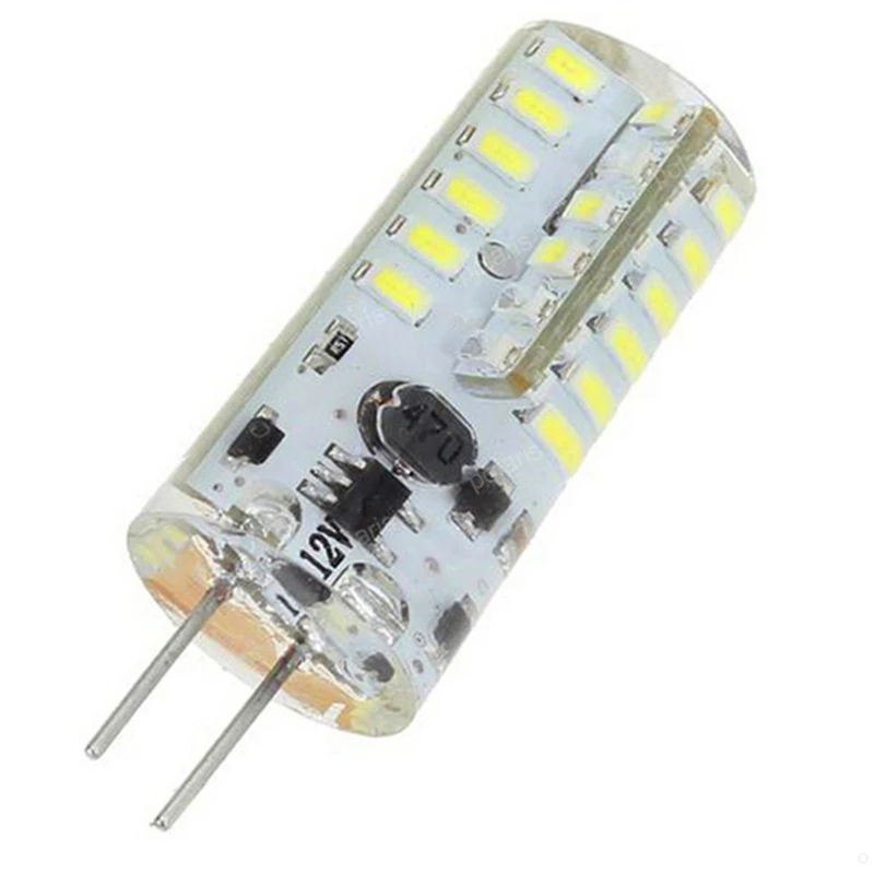 

G4 лампа AC12V DC12V SMD3014 2 Вт 4 Вт 6 Вт Светодиодная лампа кукурузная лампа замена 20 Вт 40 Вт 60 Вт галогенные лампы 5 шт./лот