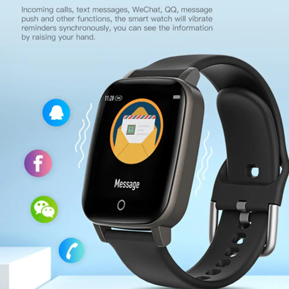 Умные часы T1 T2 для женщин и мужчин измерение температуры умные напоминания о