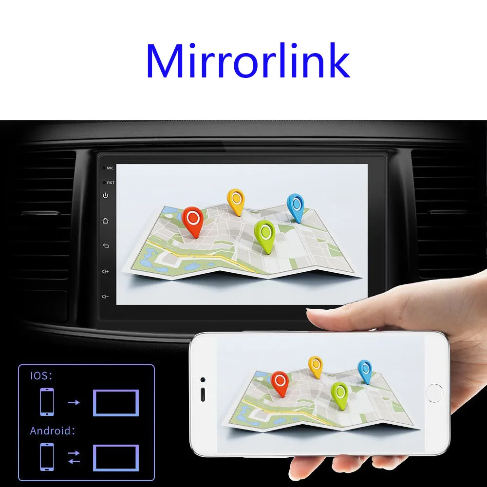 2 Din Android автомобильное радио мультимедиа плей 7 &quot9 дюймов 10 Универсальный Авто