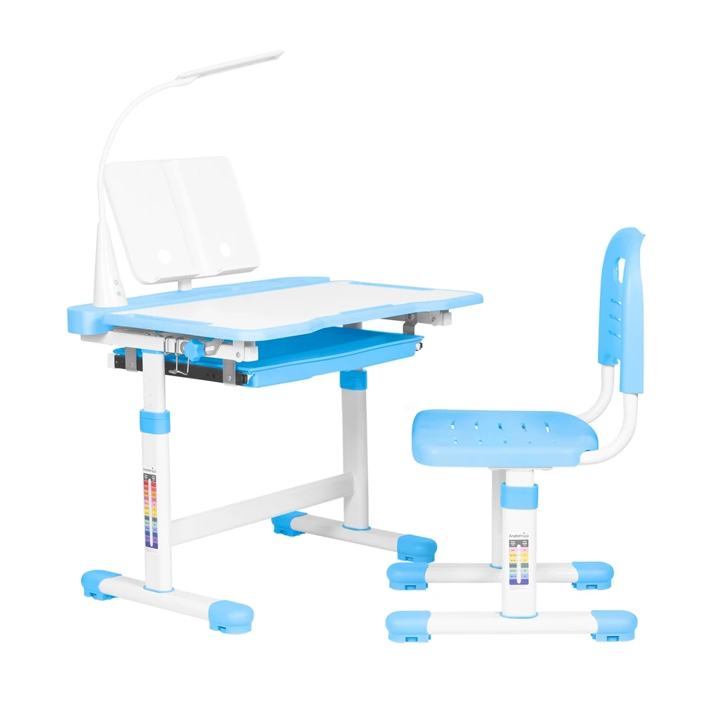 Anatomica Vitera set desk + chair drawer stand lamp for schools desks furniture study schoolboys schoogirls tables desktop children kids |