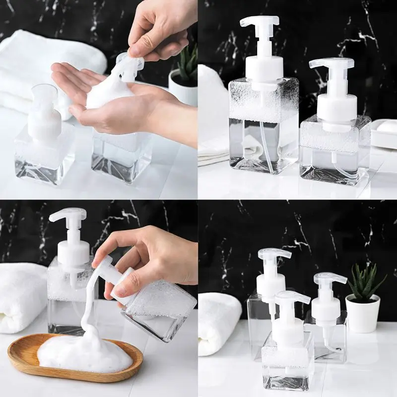 

Foaming Hand Soap Dispenser Press-Type Empty Pump Bottle Liquid Mousse Container Q81B