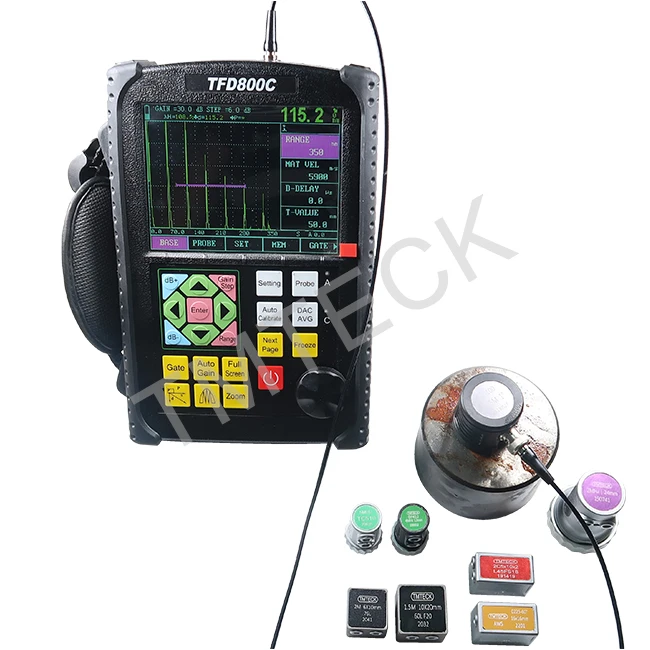 TFD800C портативный UT дефект детектор неисправностей/ультразвуковой