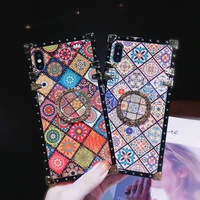 national style mobile phone case for iphone se 2020 12 mini 11 pro x xs max xr 7 8 plus fashion ring stand popular promotion