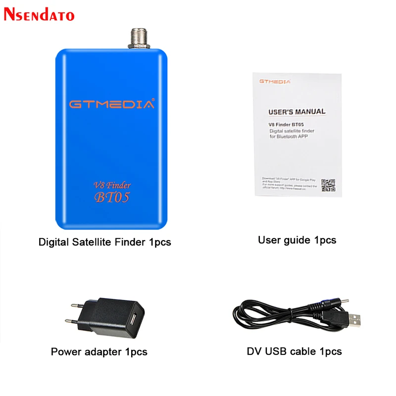 

Original GTMEDIA V8 Finder BT05 BT03 Satfinder DVB S2 satellite finder For andriod IOS digital Bluetooth HD satellite Satfinder